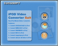 Cucusoft iPod Video DVD Converter Suite screenshot